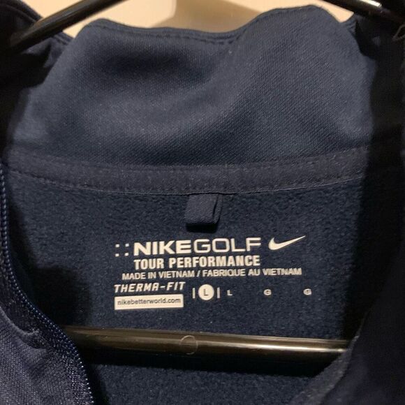 Boston Red Sox Size Large Blue Nike Golf Tour Performance Pullover - Picture 2 of 4